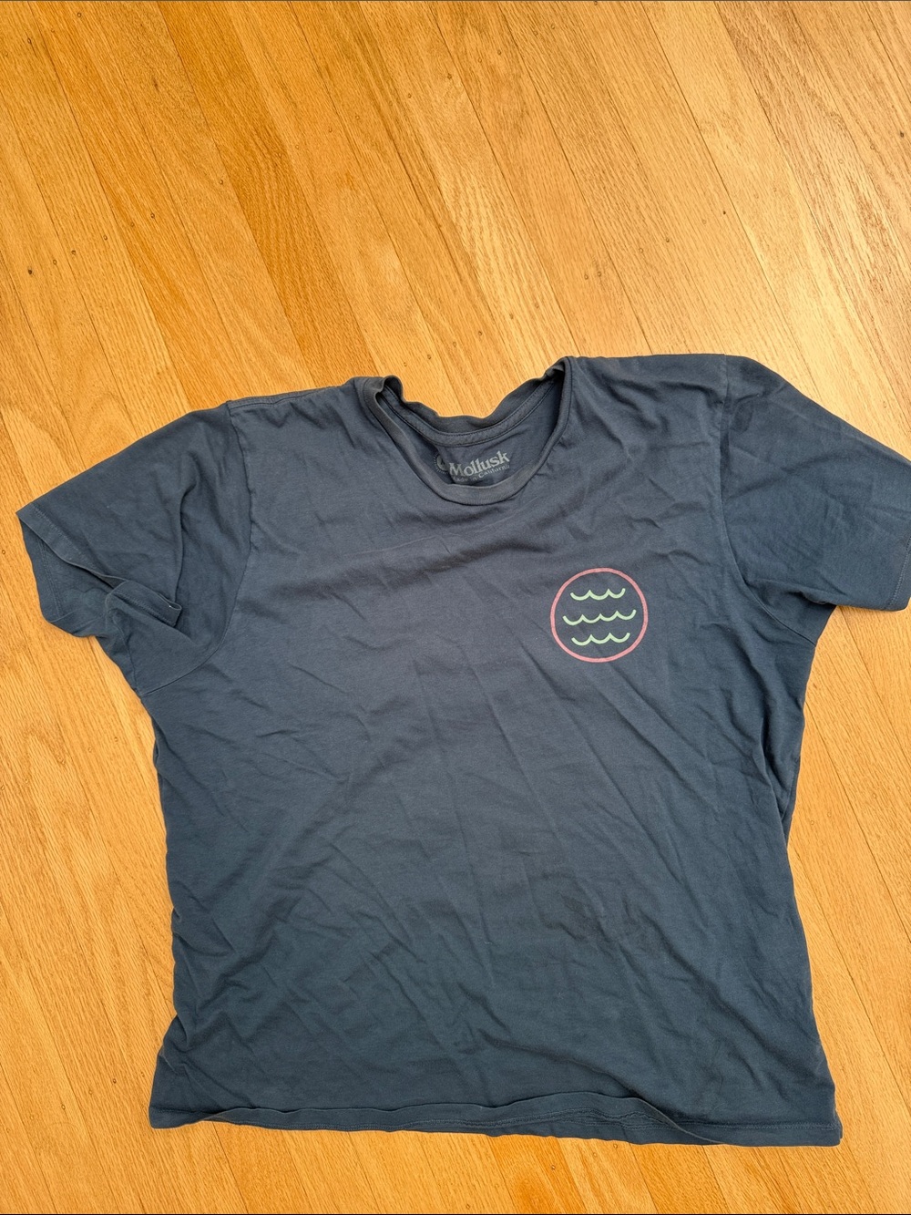Mollusk Men’s Short Sleeve T-Shirt in Navy